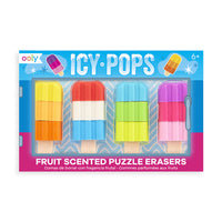 Icy Pops Scented Erasers (set of four)