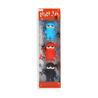 Ninja Erasers (set of three)