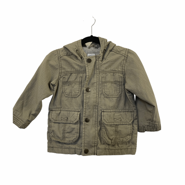 Old Navy jersey-lined utility jacket 2t