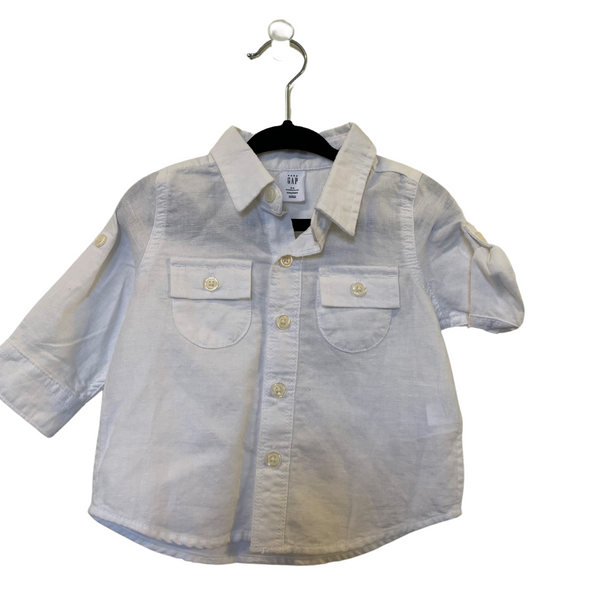 Gap linen shirt 3-6m