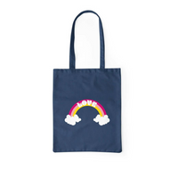 Love Navy Cotton Tote