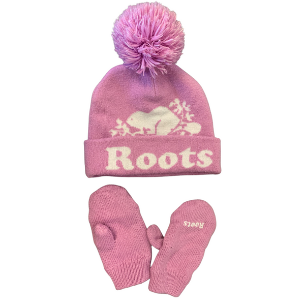 Roots Cooper toque + mitts S/M (21cm / 5-9 yrs)